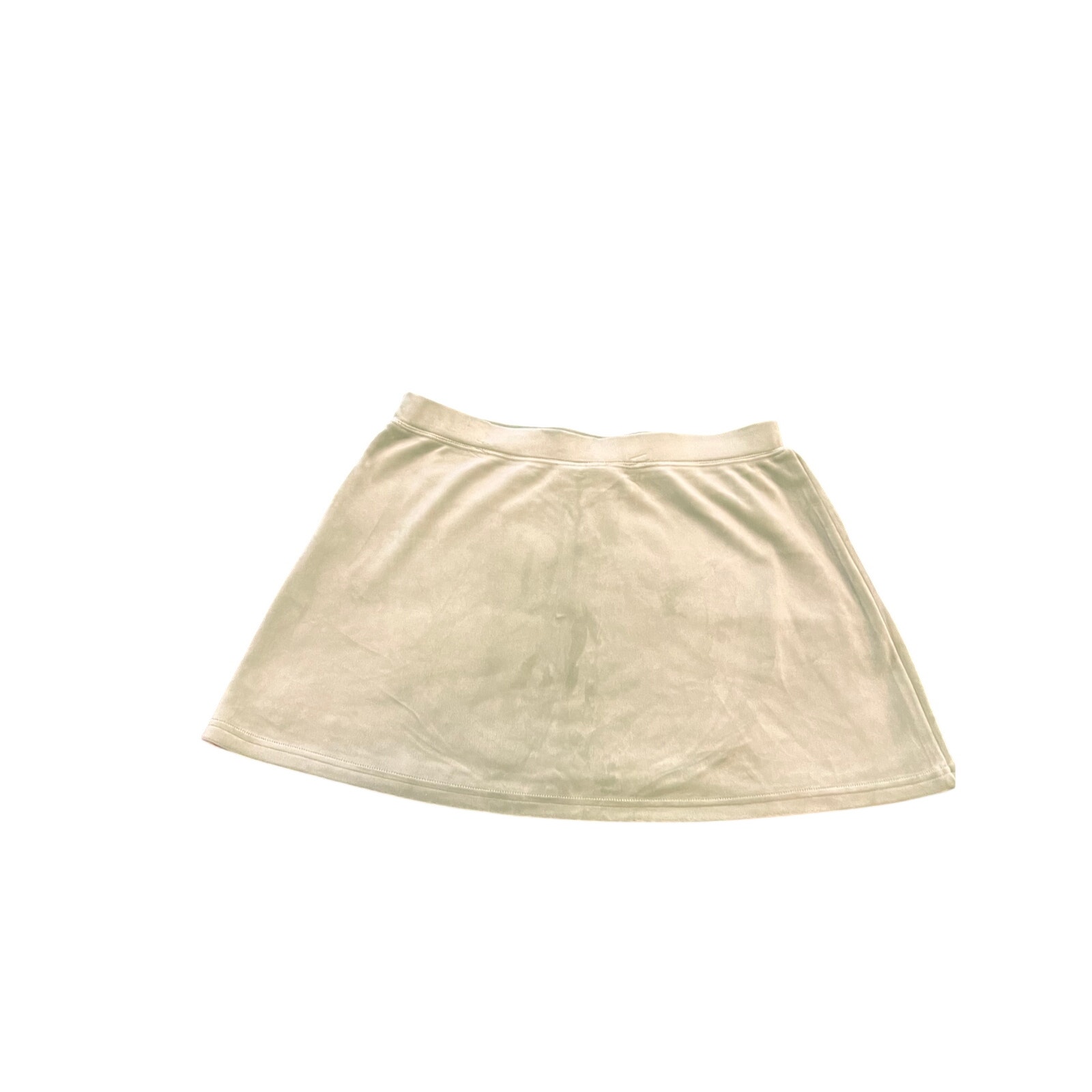 Nwt Sergio Tacchini Tennis Skirt Green Velour Wrap Style Size Large — image 5 of 8